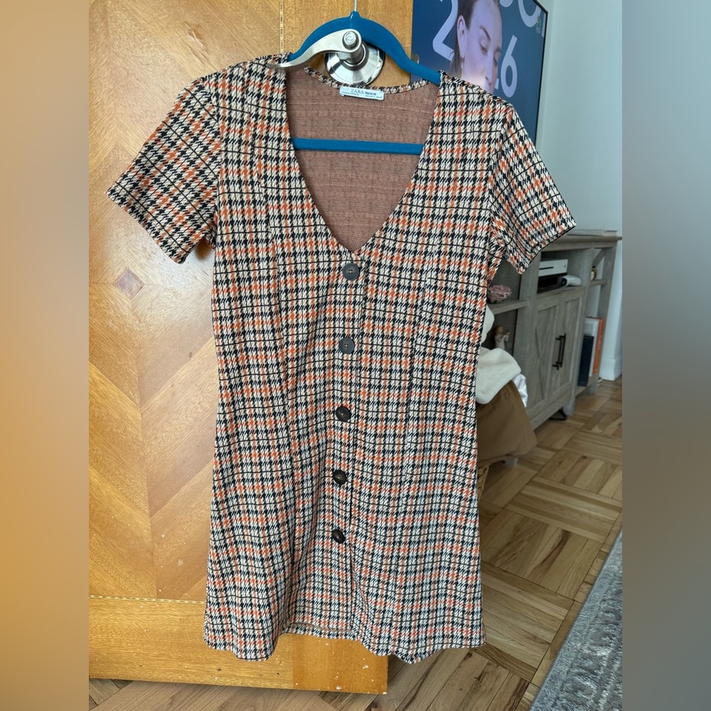 Plaid Zara Mini Dress